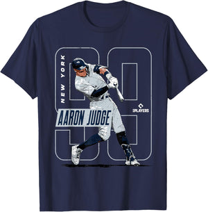 MLBPA - Major League Baseball Aaron Judge - MLBJUD3004 T-Shirt - T-Shirt | Navy