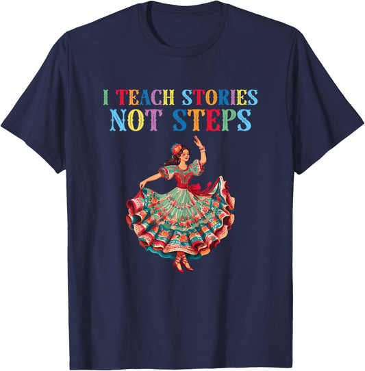 Mexican dance Ballet Folklorico teacher Women T-Shirt - T-Shirt | Navy