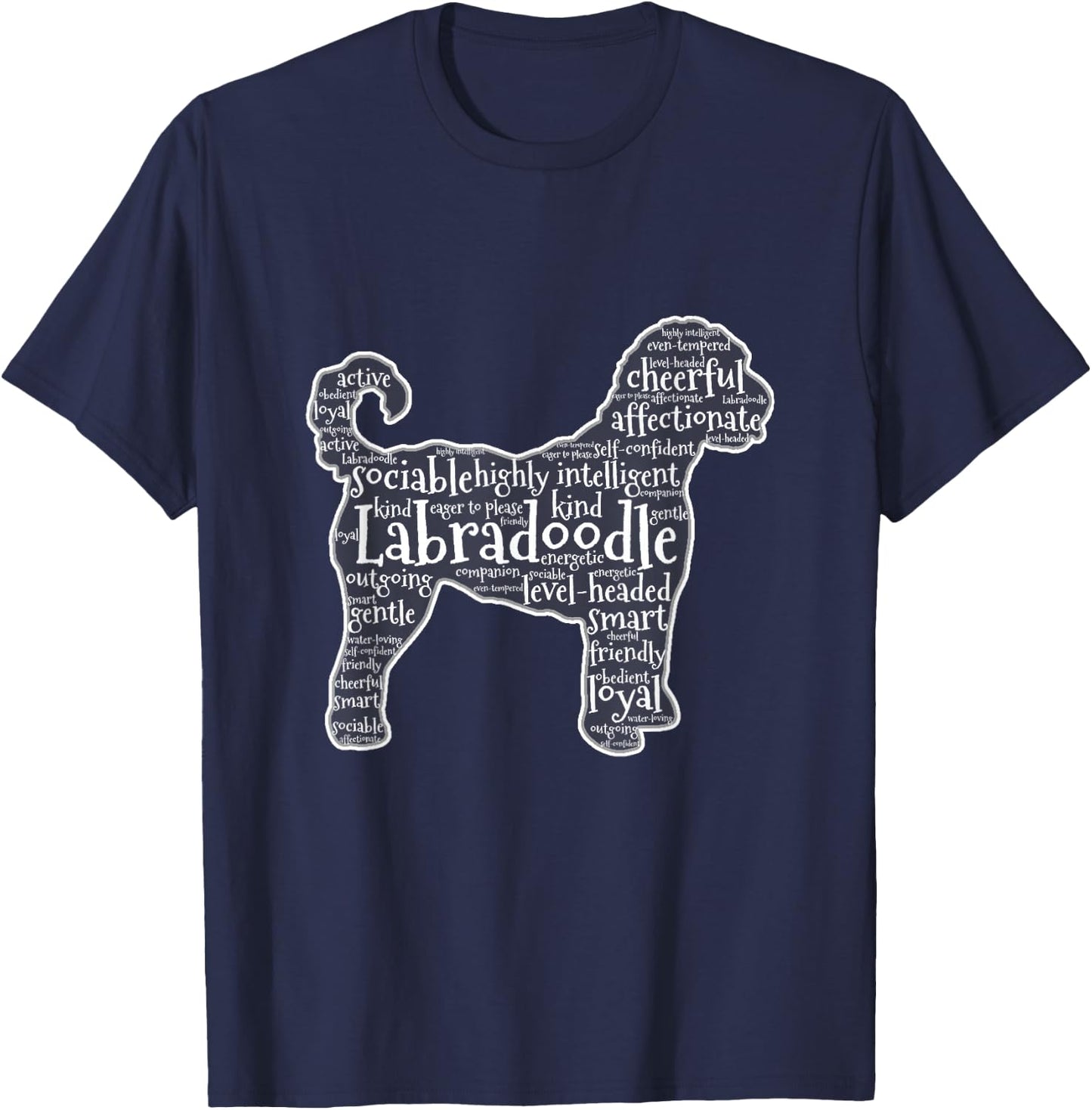 Labradoodle T-Shirt - T-Shirt | Navy