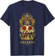 Shazam! Fury of the Gods Gold Champion Arched Family Group T-Shirt - T-Shirt | Navy