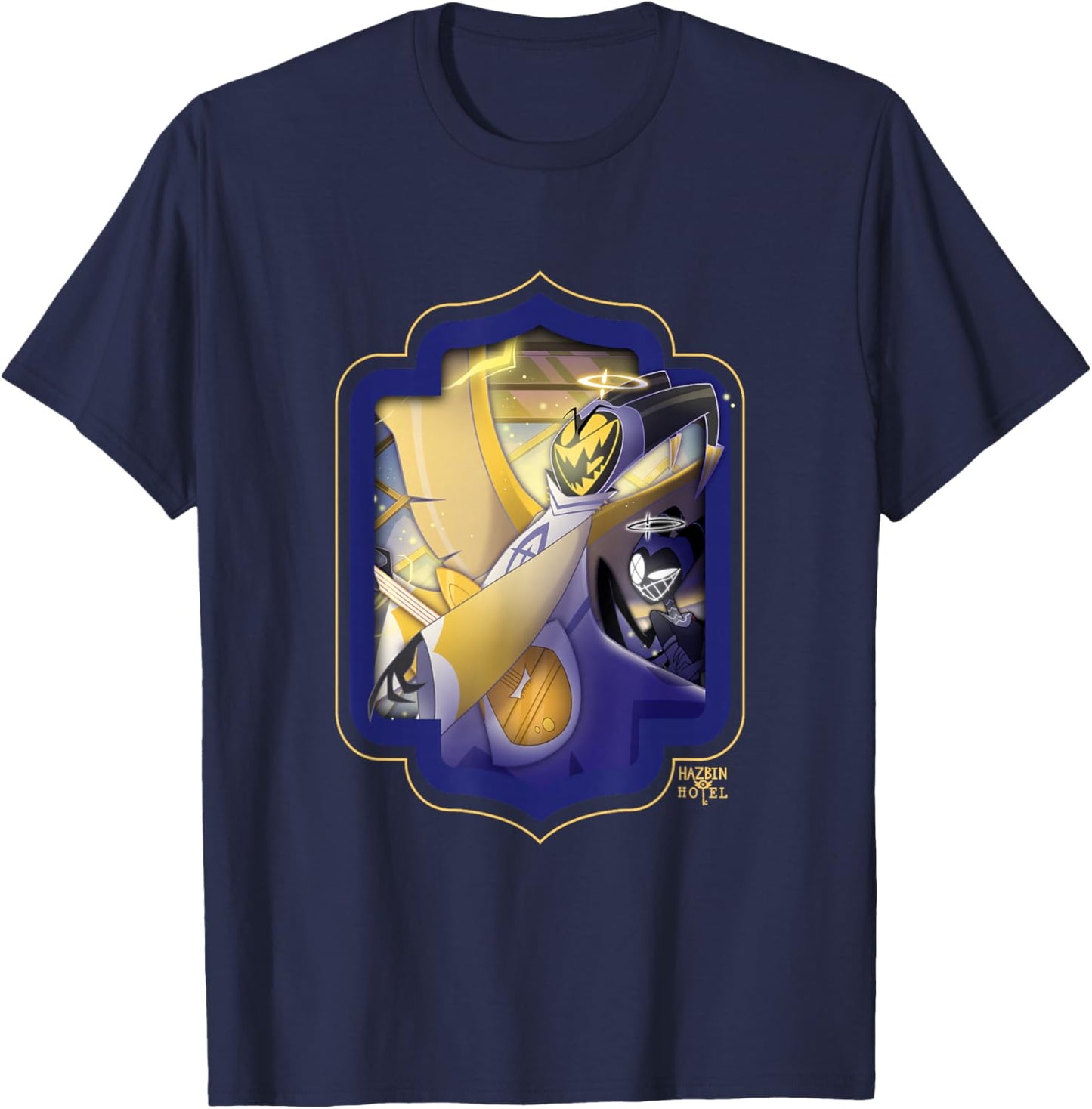 Hazbin Hotel - Adam , Small T-Shirt - T-Shirt | Navy