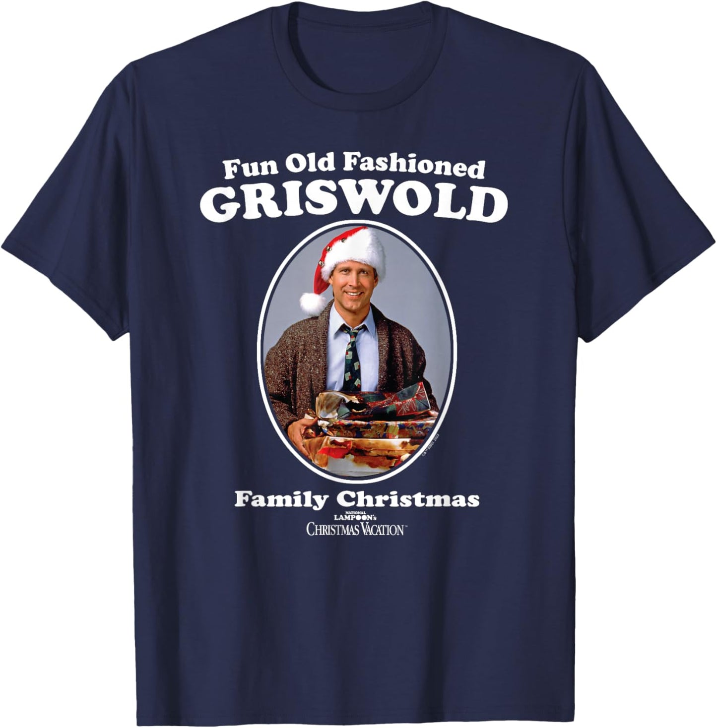 National Lampoon's Christmas Vacation - Old Fashioned T-Shirt - T-Shirt | Navy
