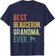 Best Beauceron Grandma Ever Dog Lovers Mother's Day Men Women T-Shirt - T-Shirt | Navy