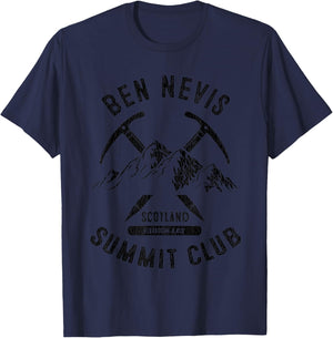 Ben Nevis I Climbed Ben Nevis Summit Club T-Shirt - T-Shirt | Navy