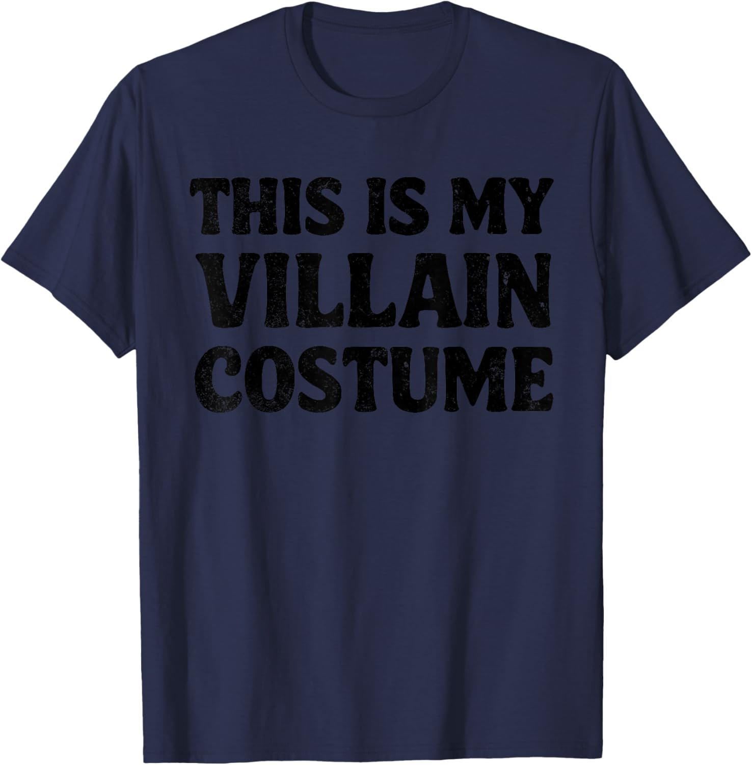 This is My Villain Costume Halloween T-Shirt - T-Shirt | Navy