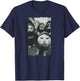 Gangster Katzen Streetwear Cooles Katzenmotiv Lustig T-Shirt - T-Shirt | Navy