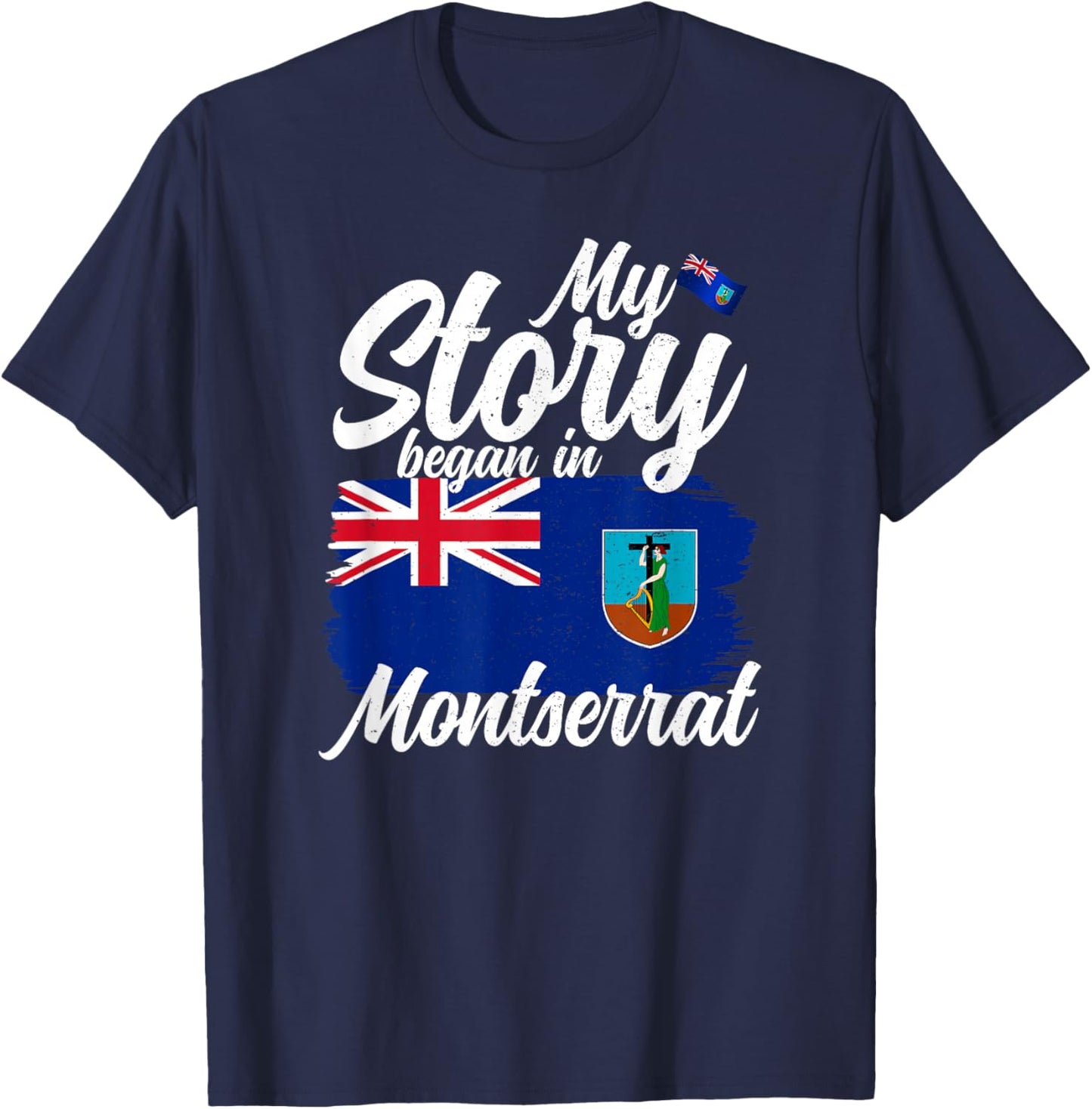 Montserrat T-Shirt - T-Shirt | Navy