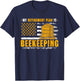 Honey Beekeeping Beekeeper My Retirement Plan Is Beekeeping T-Shirt - T-Shirt | Navy