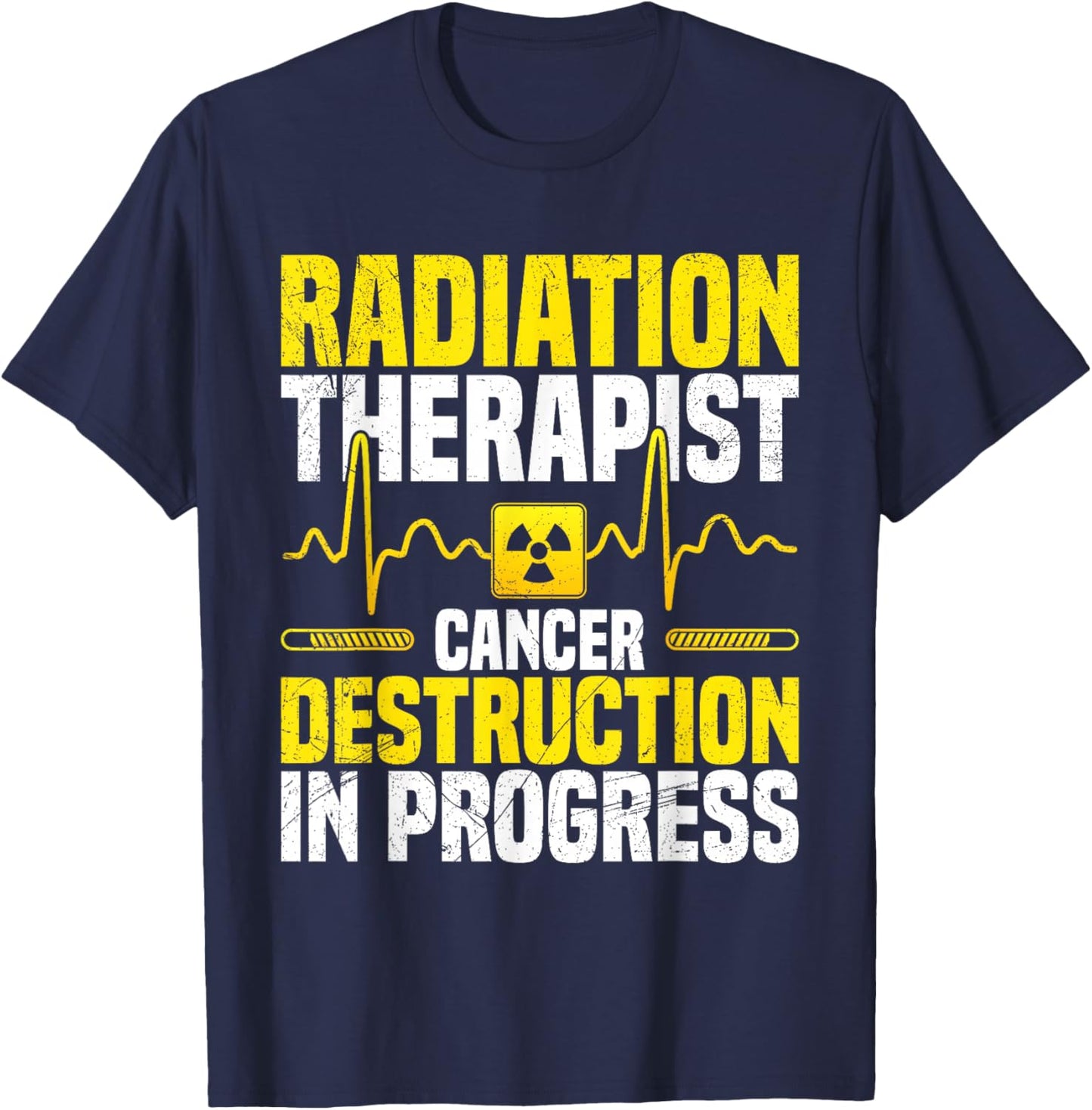 Radiation Therapist Must Haves Radiology Technician T-Shirt - T-Shirt | Navy