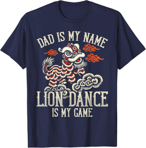 Lion Dance Lunar New Year Chinese New Year Lion Dance T-Shirt - T-Shirt | Navy