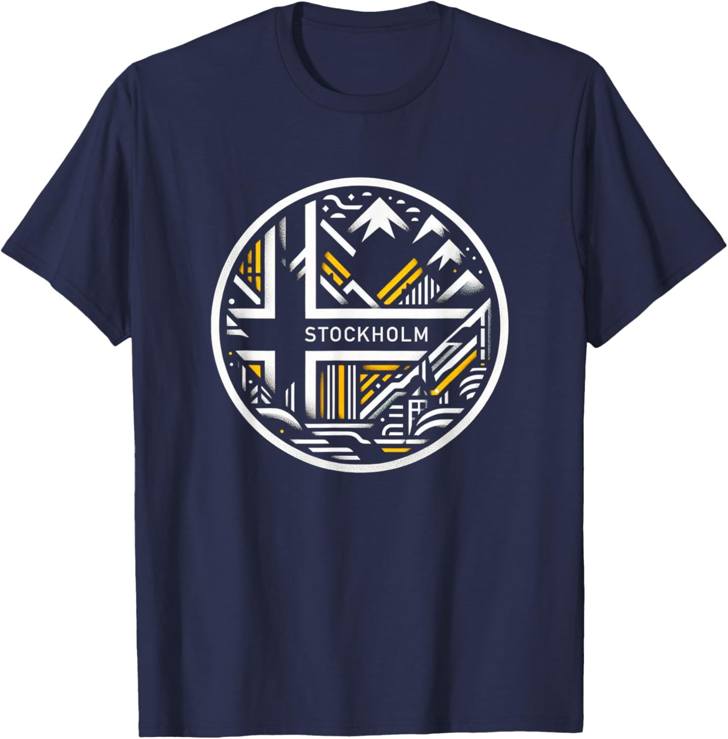Stockholm Sverige - Stockholm Sweden T-Shirt - T-Shirt | Navy