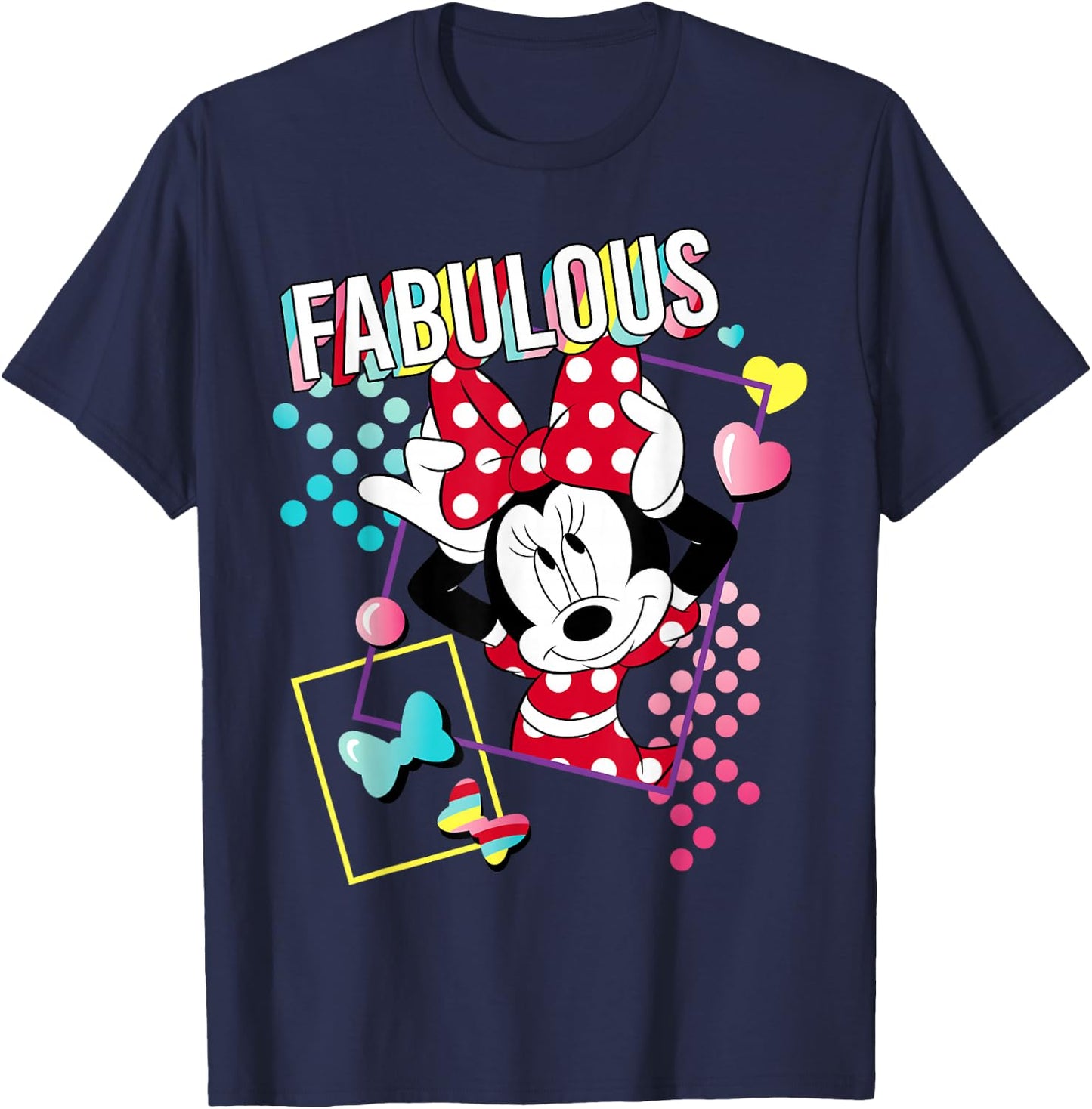 Disney - Minnie Rock the Dots Fabulous T-Shirt - T-Shirt | Navy