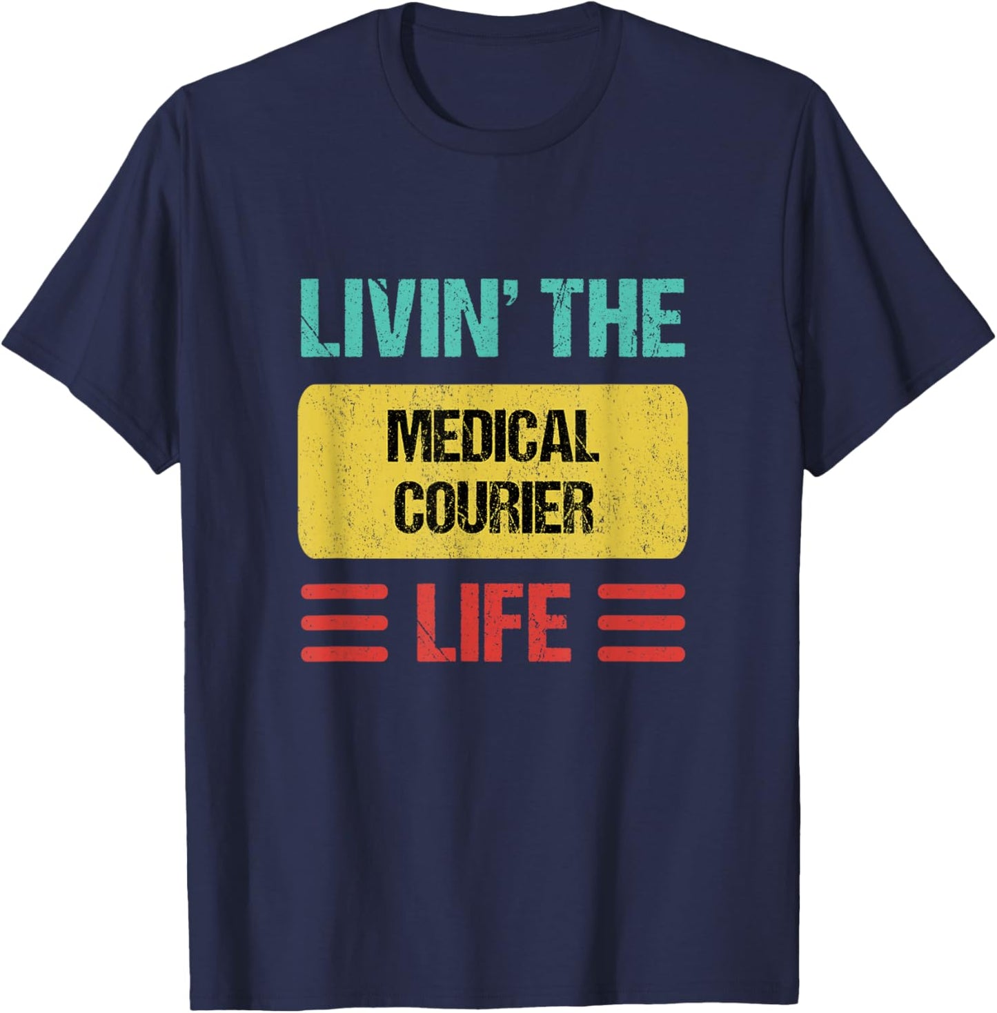 Medical Courier T-Shirt - T-Shirt | Navy