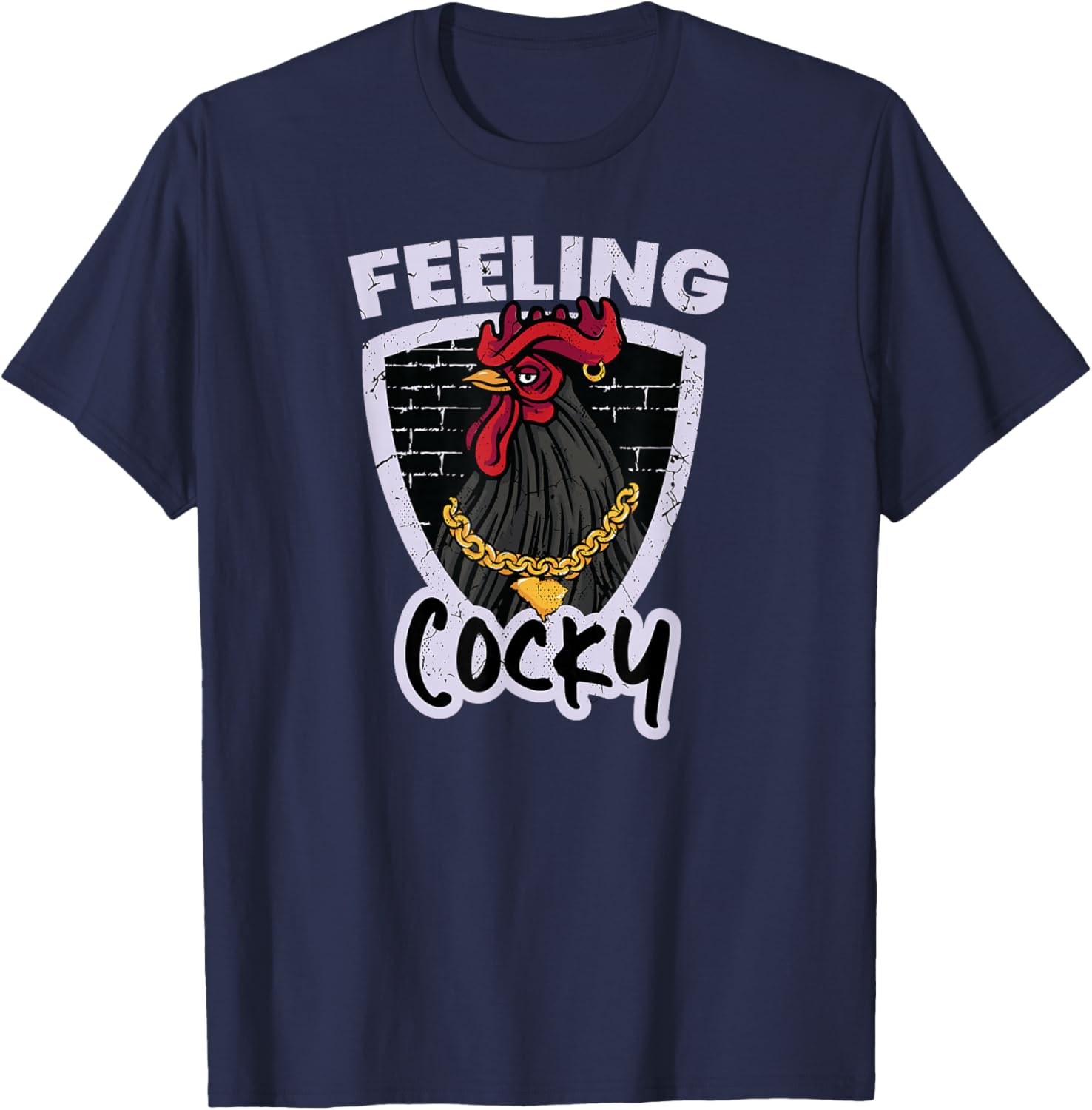 Feeling Cocky in South Carolina T-Shirt - T-Shirt | Navy