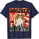Funny Japanese Dogzilla Cavalier King Charles Spaniel T-Shirt - T-Shirt | Navy