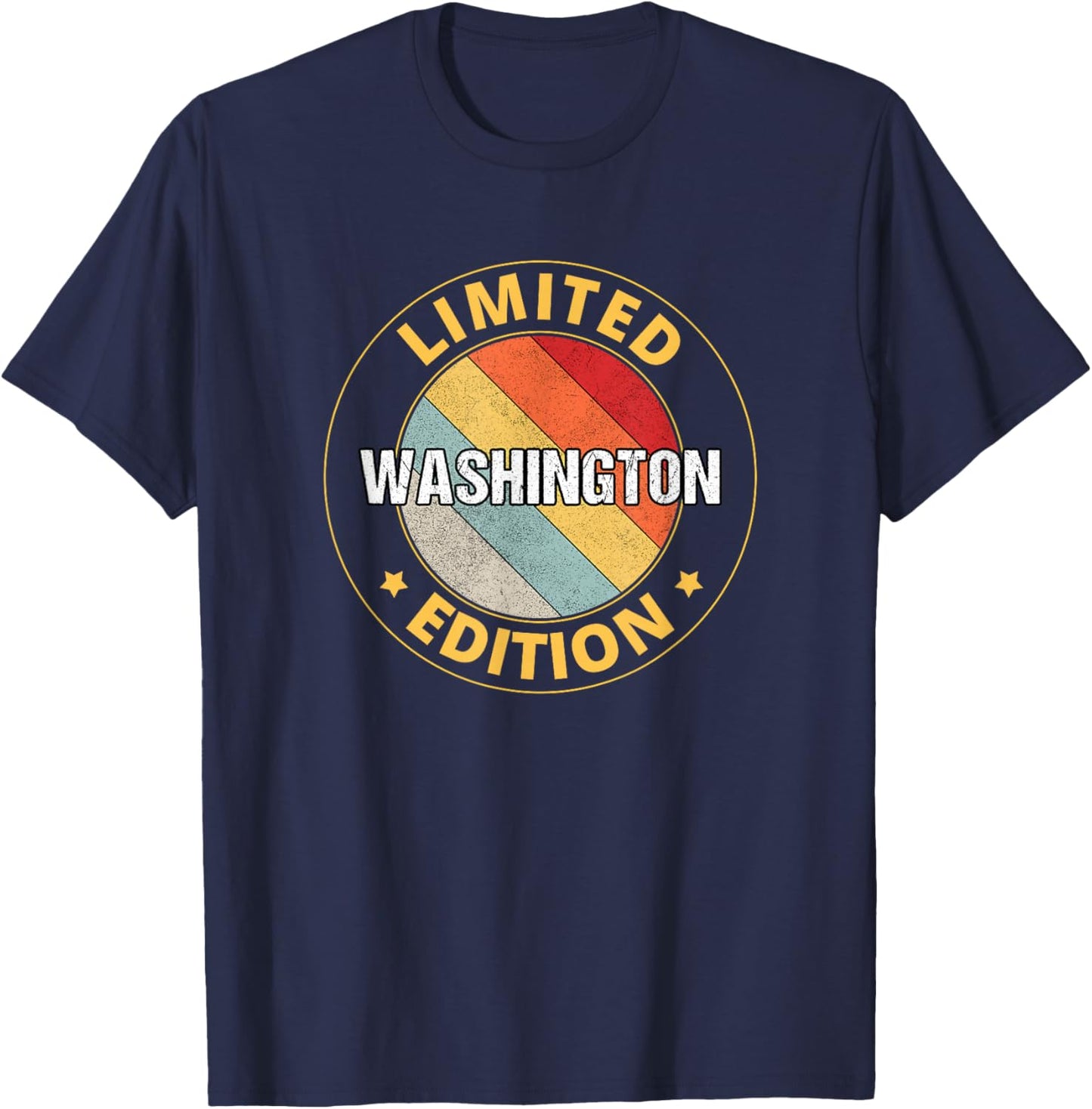 Washington Name T-Shirt - T-Shirt | Navy