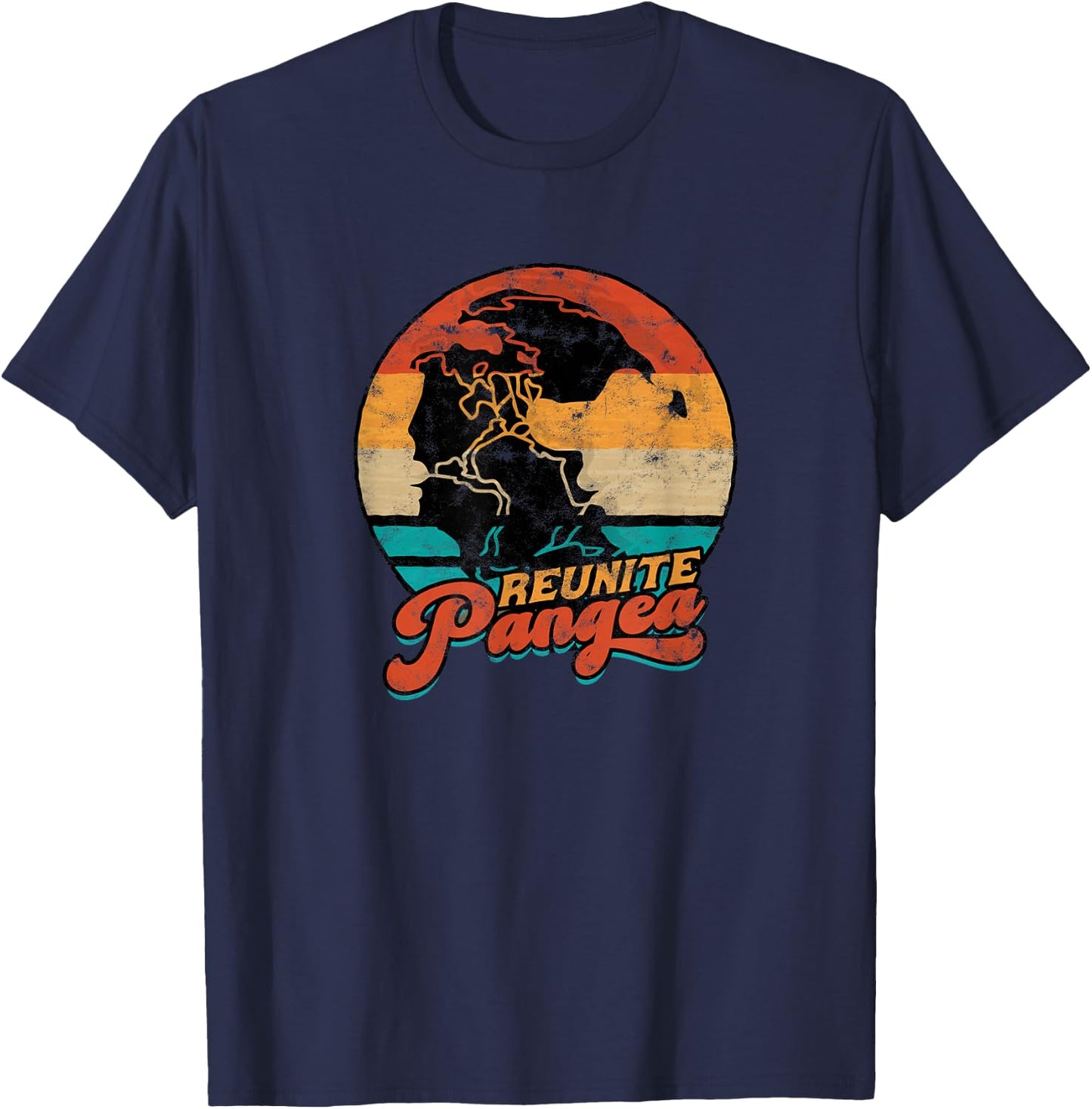 Reunite Pangea - pangea T-Shirt - T-Shirt | Navy