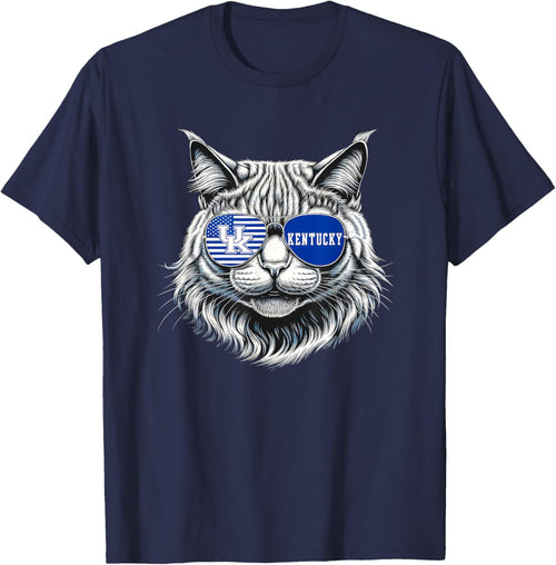 Cat Lovers Graphic Last Name Kentucky Retro Vintage Funny Women Girls Kids