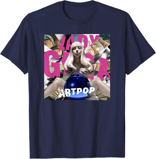 Official Lady Gaga Artpop T-Shirt - T-Shirt | Navy