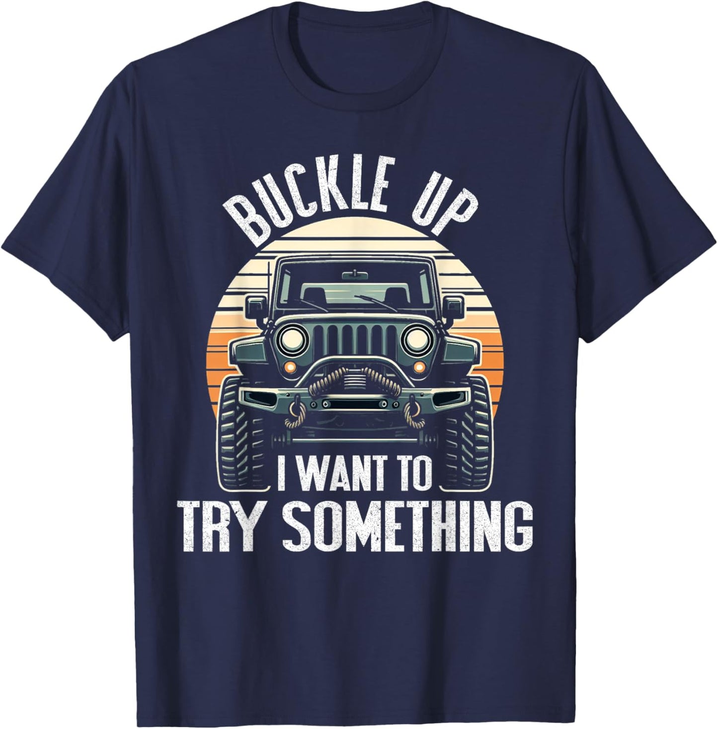 Offroad Racing Dad SxS 4X4 Off-Roading SUV UTV Car Lovers T-Shirt - T-Shirt | Navy