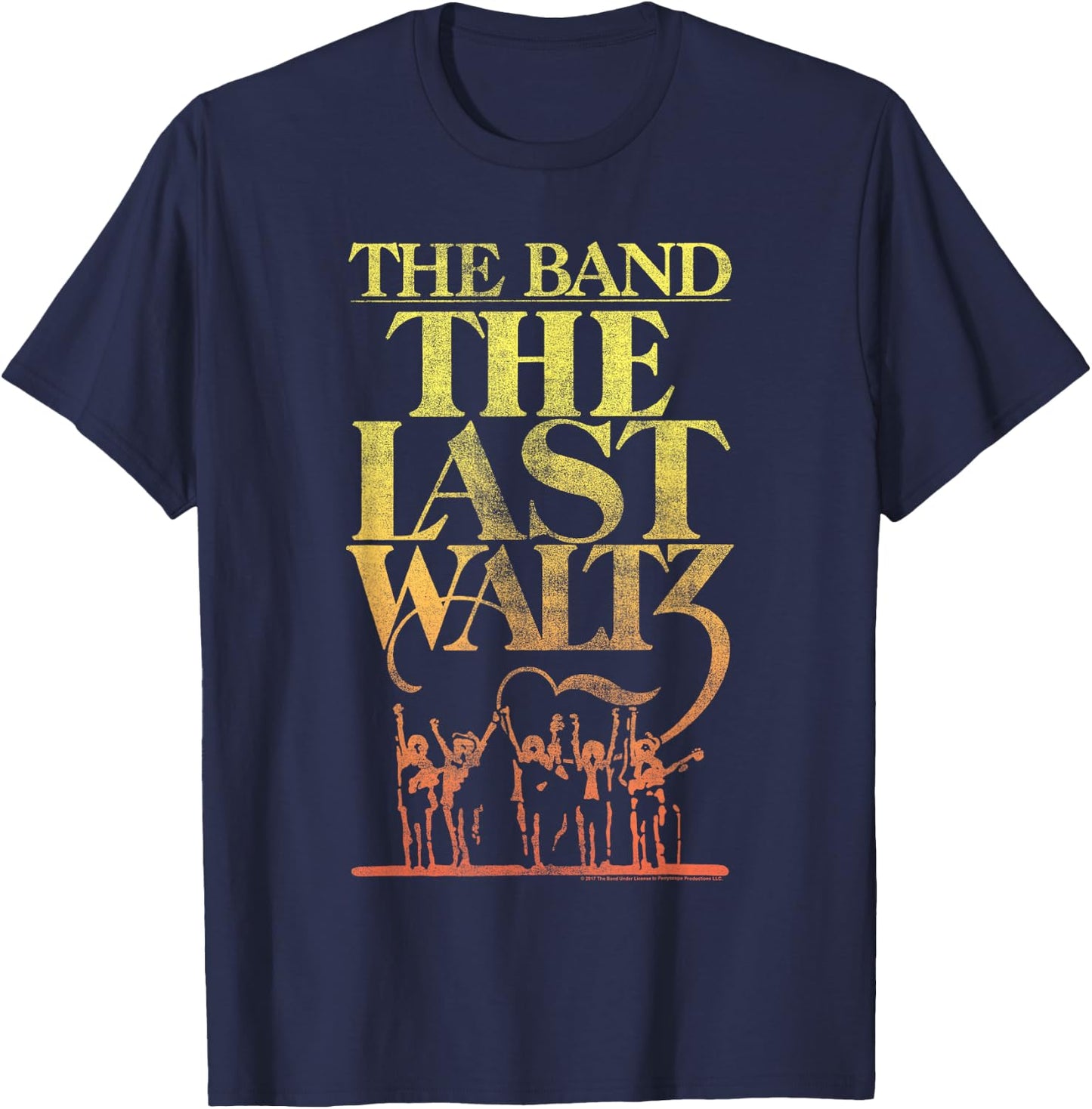 The Band the Last Waltz T-Shirt - T-Shirt | Navy