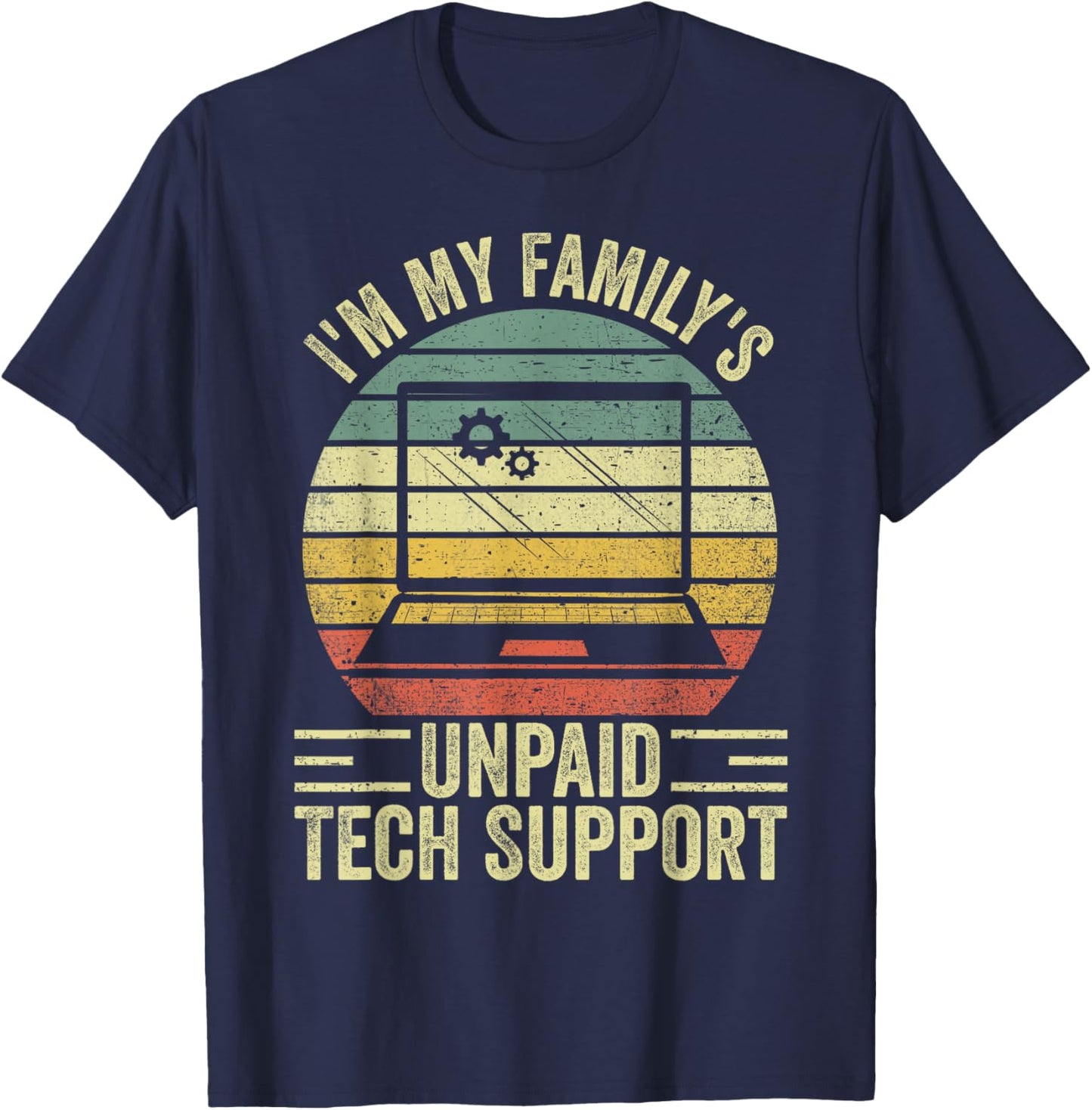 Funny Computer Engineer Tech Men Geek Nerd Programmers T-Shirt - T-Shirt | Navy