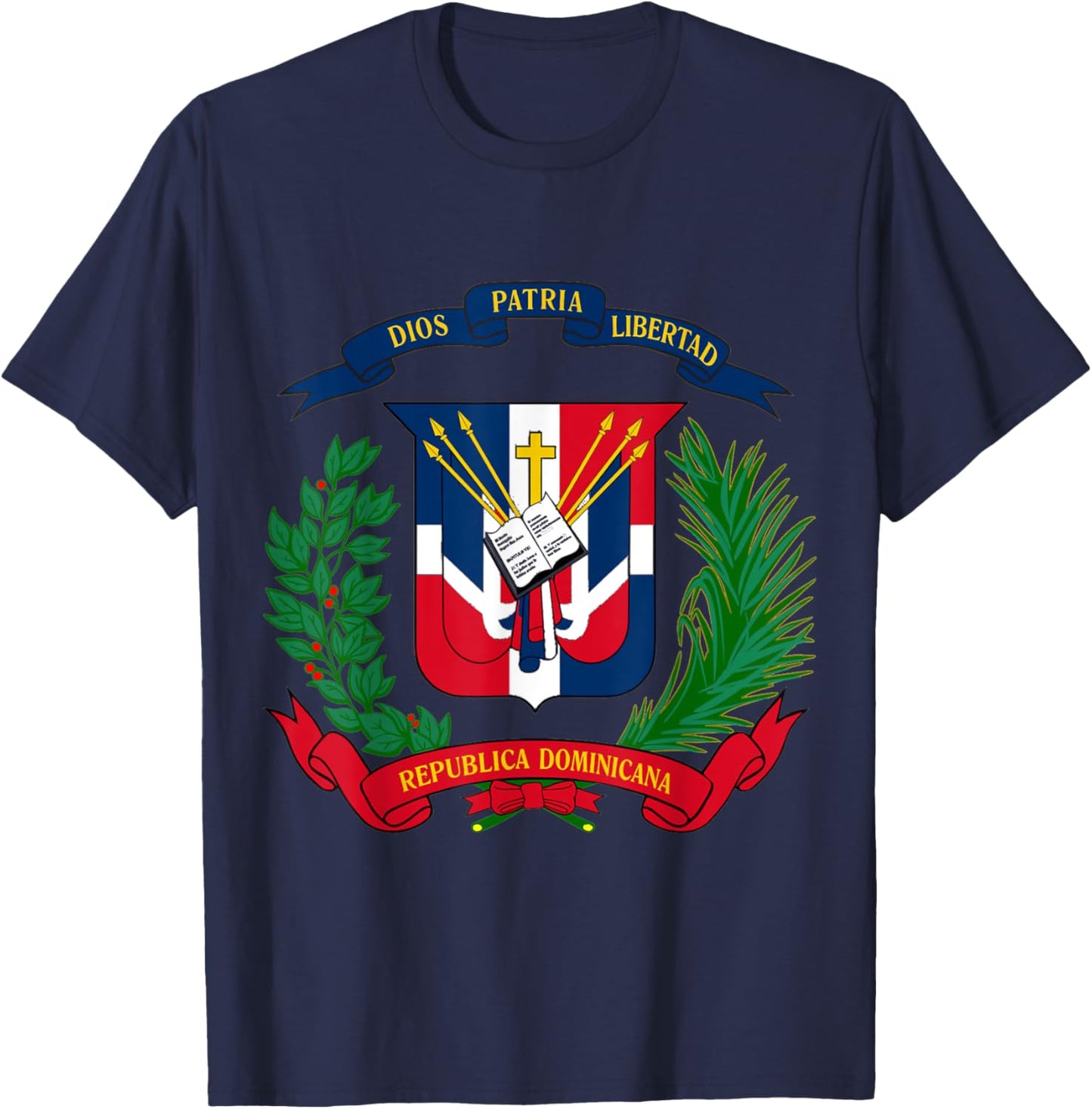 Escudo Dominicano T-Shirt - T-Shirt | Navy