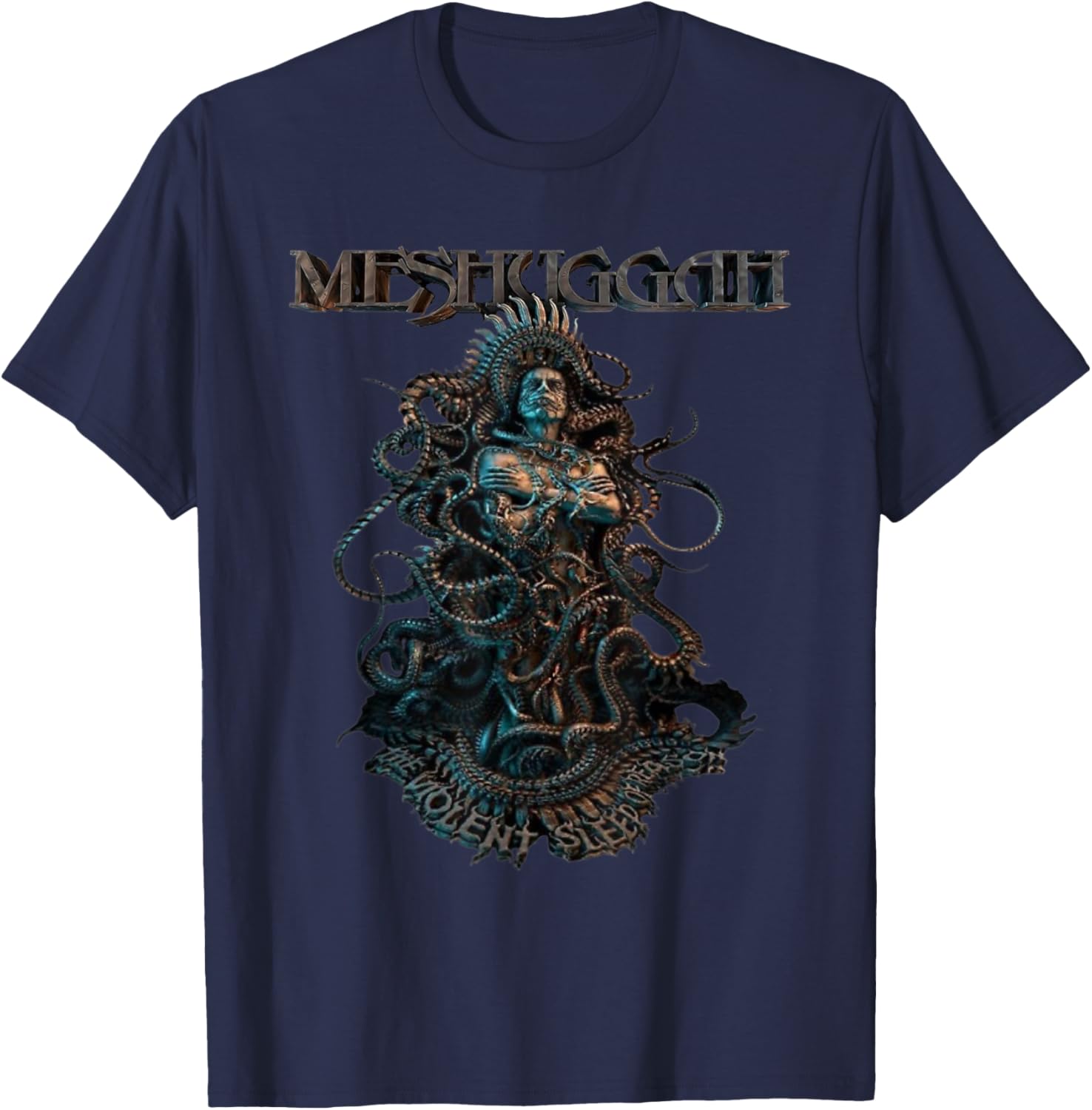Meshuggah Graphic Design Gifts -Men gifts for Meshuggah fans T-Shirt - T-Shirt | Navy