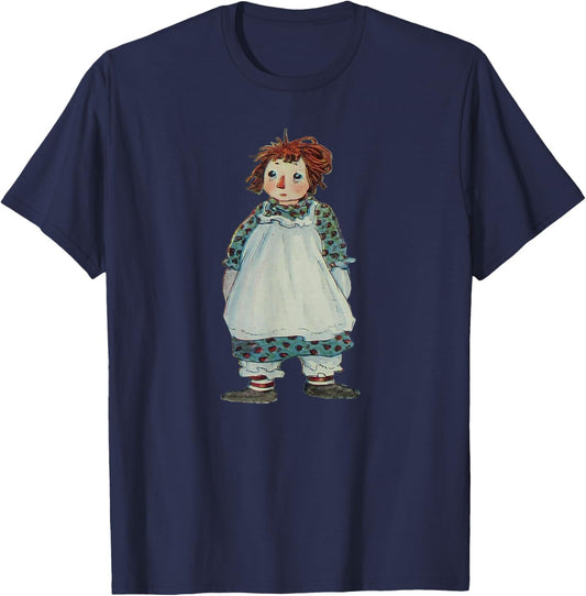 Children's Rag Doll Story Raggedy Ann T-Shirt - T-Shirt | Navy