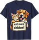 They're Eating the Dogs Cats Eat More Chicken Funny Trump T-Shirt - T-Shirt | Navy