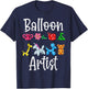 Funny Balloon Artist Twister Animal Twisting Balloons Lovers T-Shirt - T-Shirt | Navy