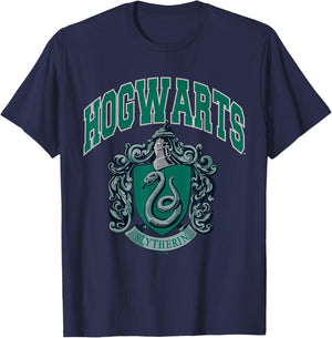 Harry Potter Hogwarts Slytherin T-Shirt - T-Shirt | Navy