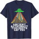 Funny Meme Ancient Astronaut Theorists Say Yes Quote T-Shirt - T-Shirt | Navy