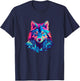 Wolf And Wolves Men Women Kids T-Shirt - T-Shirt | Navy