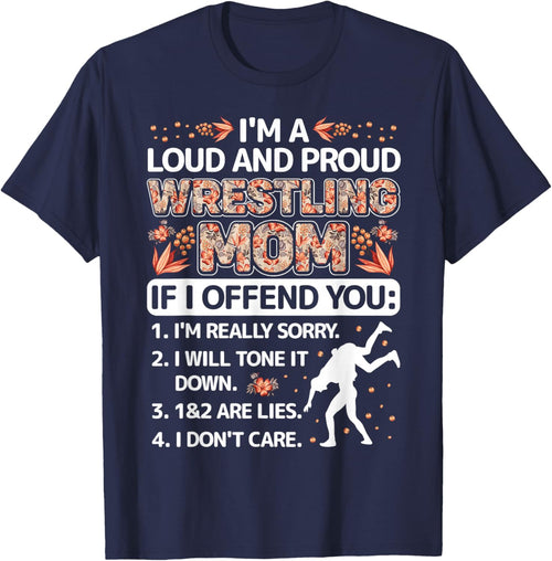 I'm Loud And Proud Wrestling Mom mothers day gifts floral
