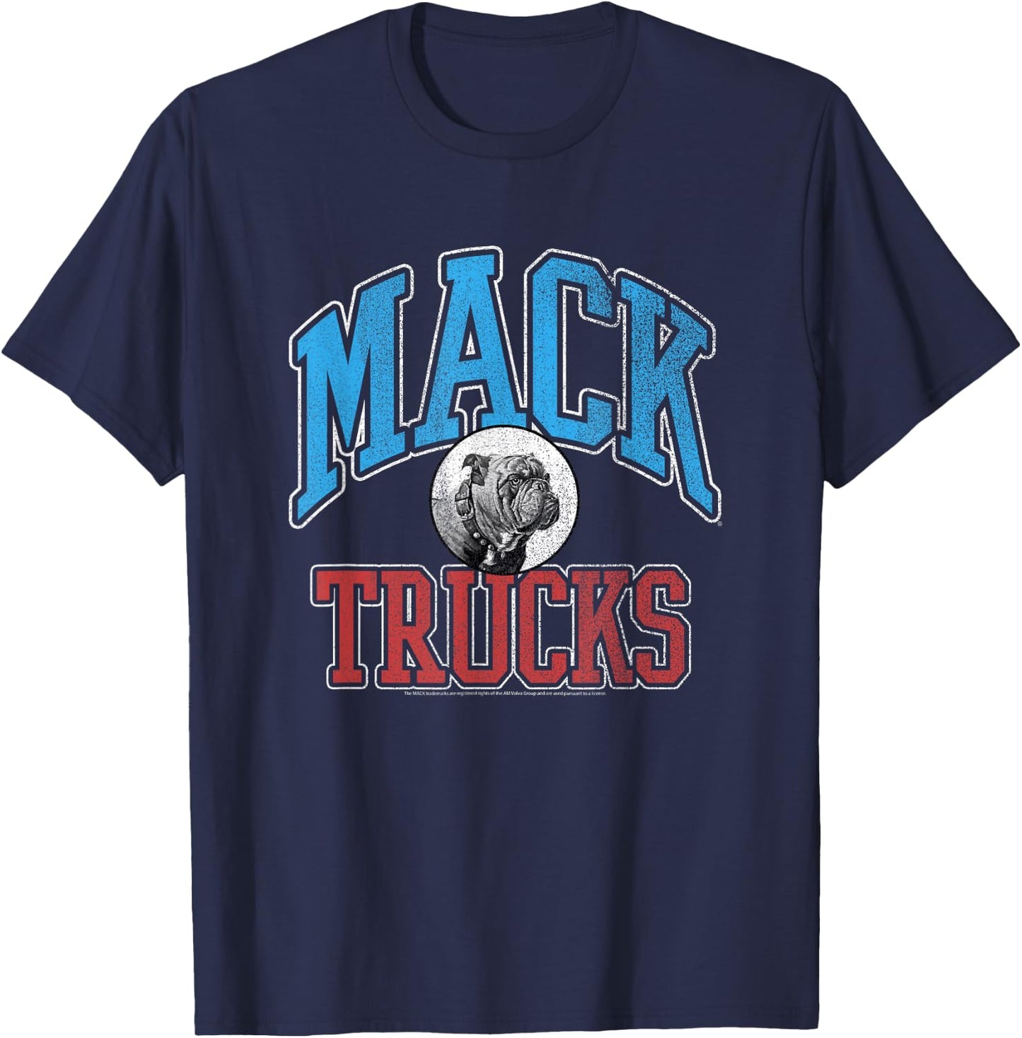 Mack Trucks Athletic Logo T-Shirt - T-Shirt | Navy