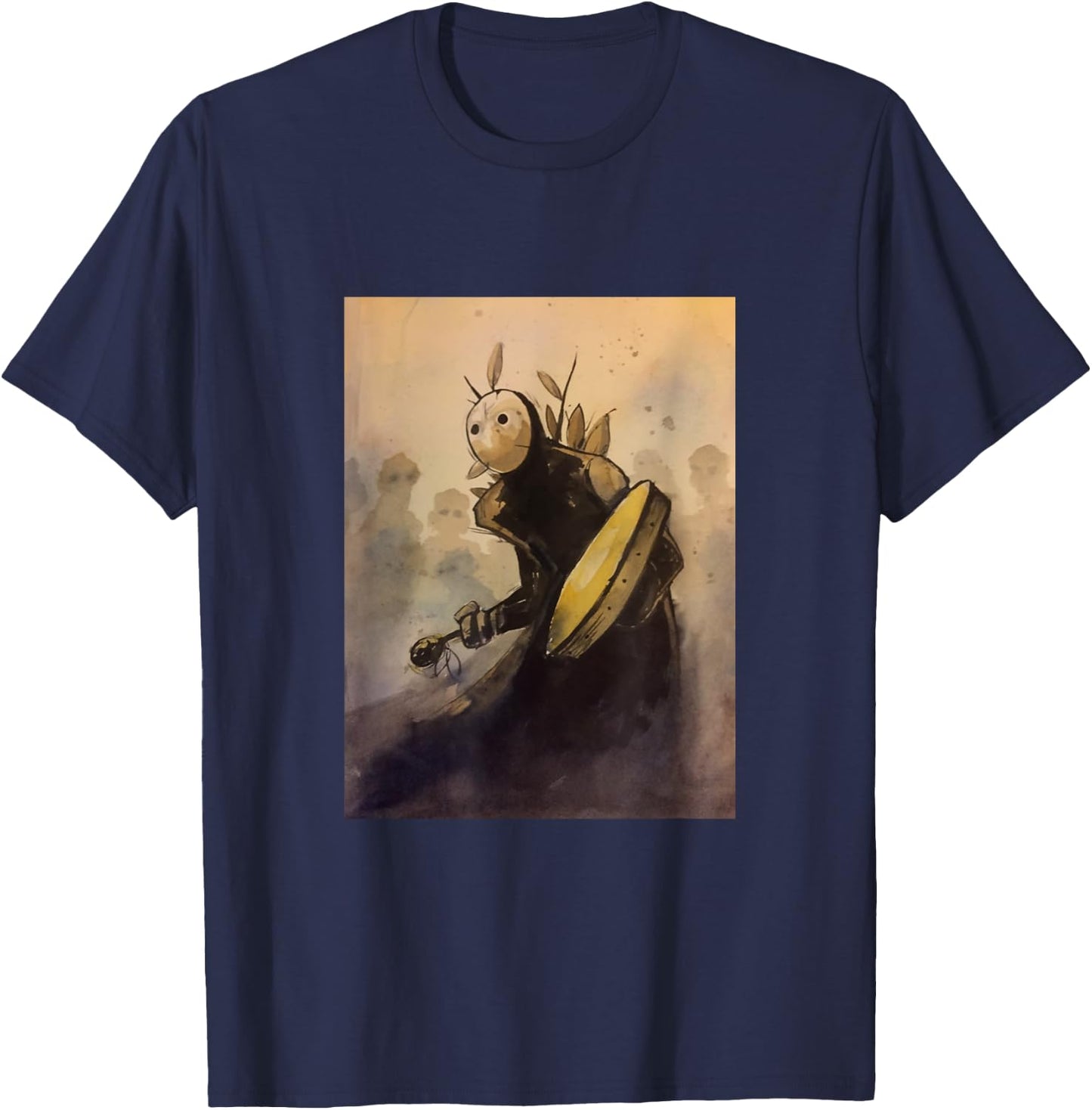 Shaman Drumming T-Shirt - T-Shirt | Navy