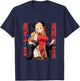 Waifu Sexy Anime Girl Devil Horns Chinese Dress Japanese Art T-Shirt - T-Shirt | Navy