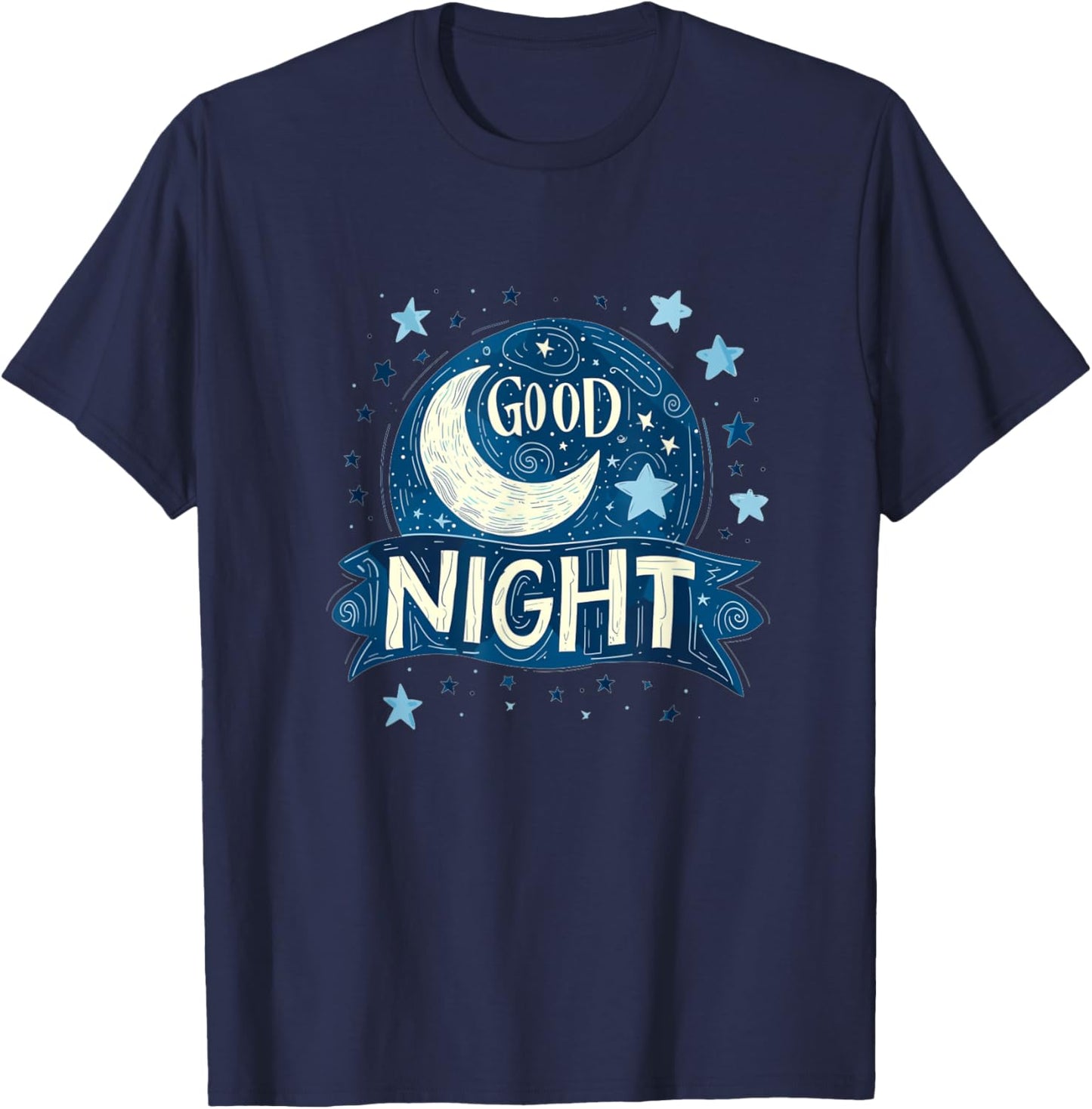 Cool sleep well outfit with good night moon T-Shirt - T-Shirt | Navy
