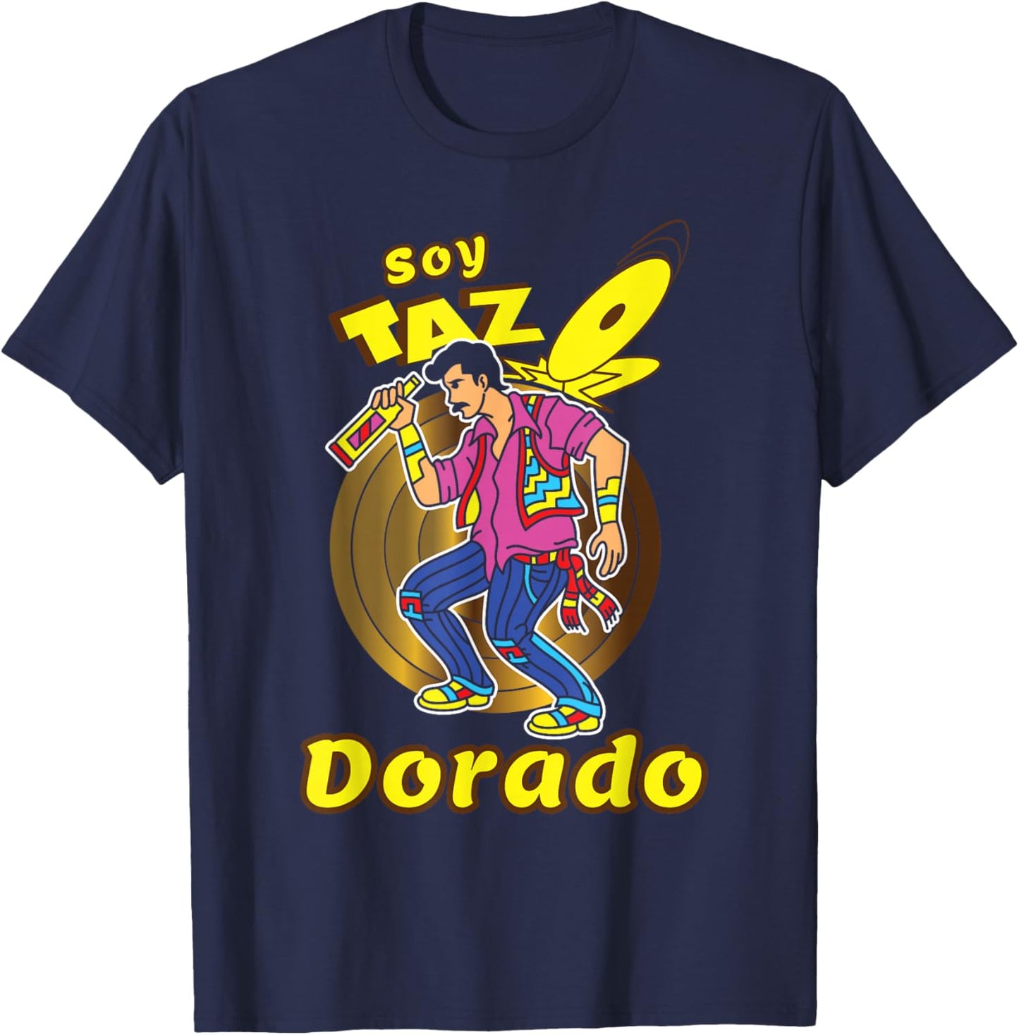 Funny Mexican Saying Spanish Slang Words Sarcastic Latinx T-Shirt - T-Shirt | Navy