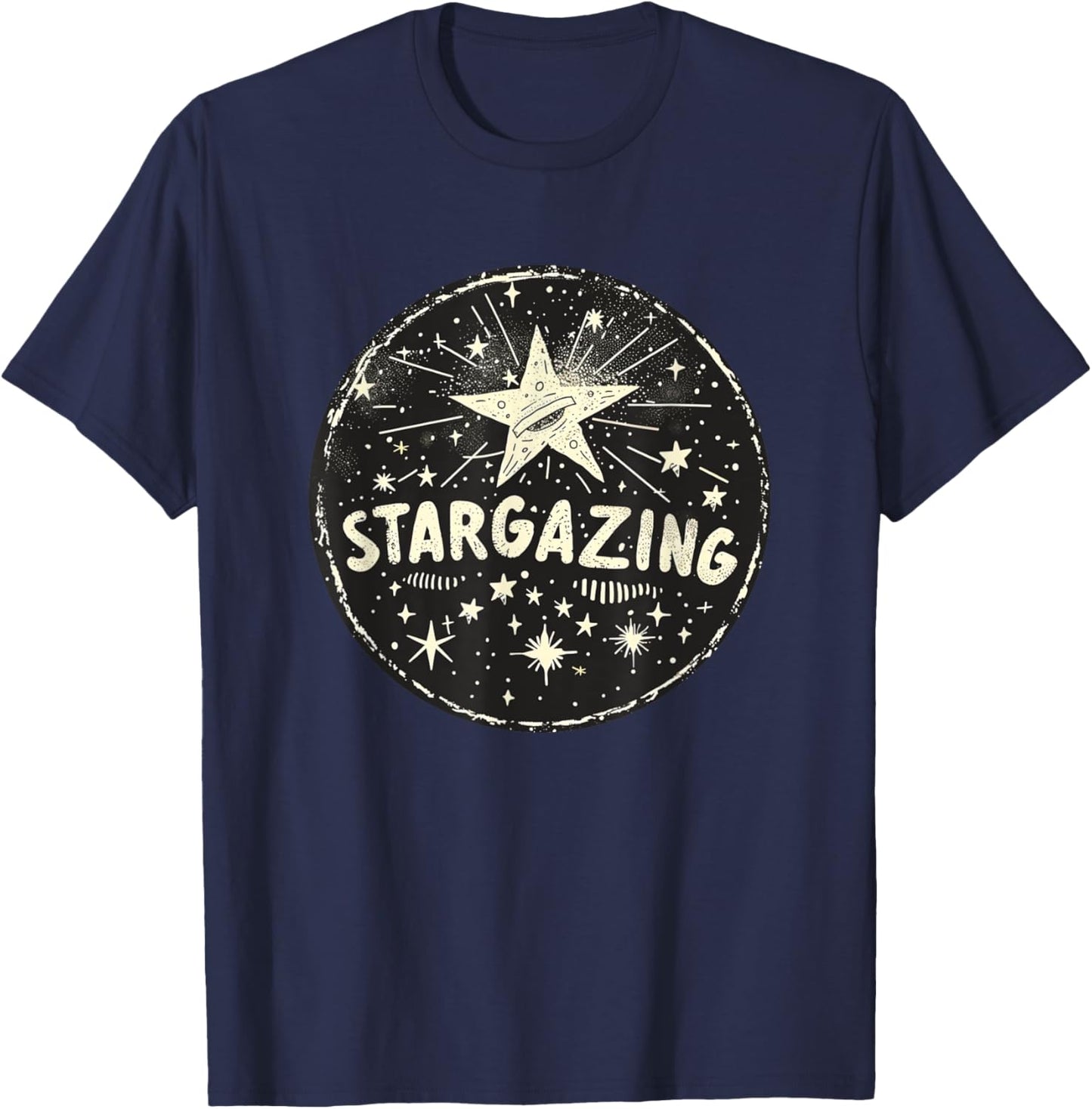 Cool stargazing Outfit T-Shirt - T-Shirt | Navy