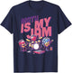 Math Is My Jam And I'm Here To Spread It Funny Math Teacher T-Shirt - T-Shirt | Navy