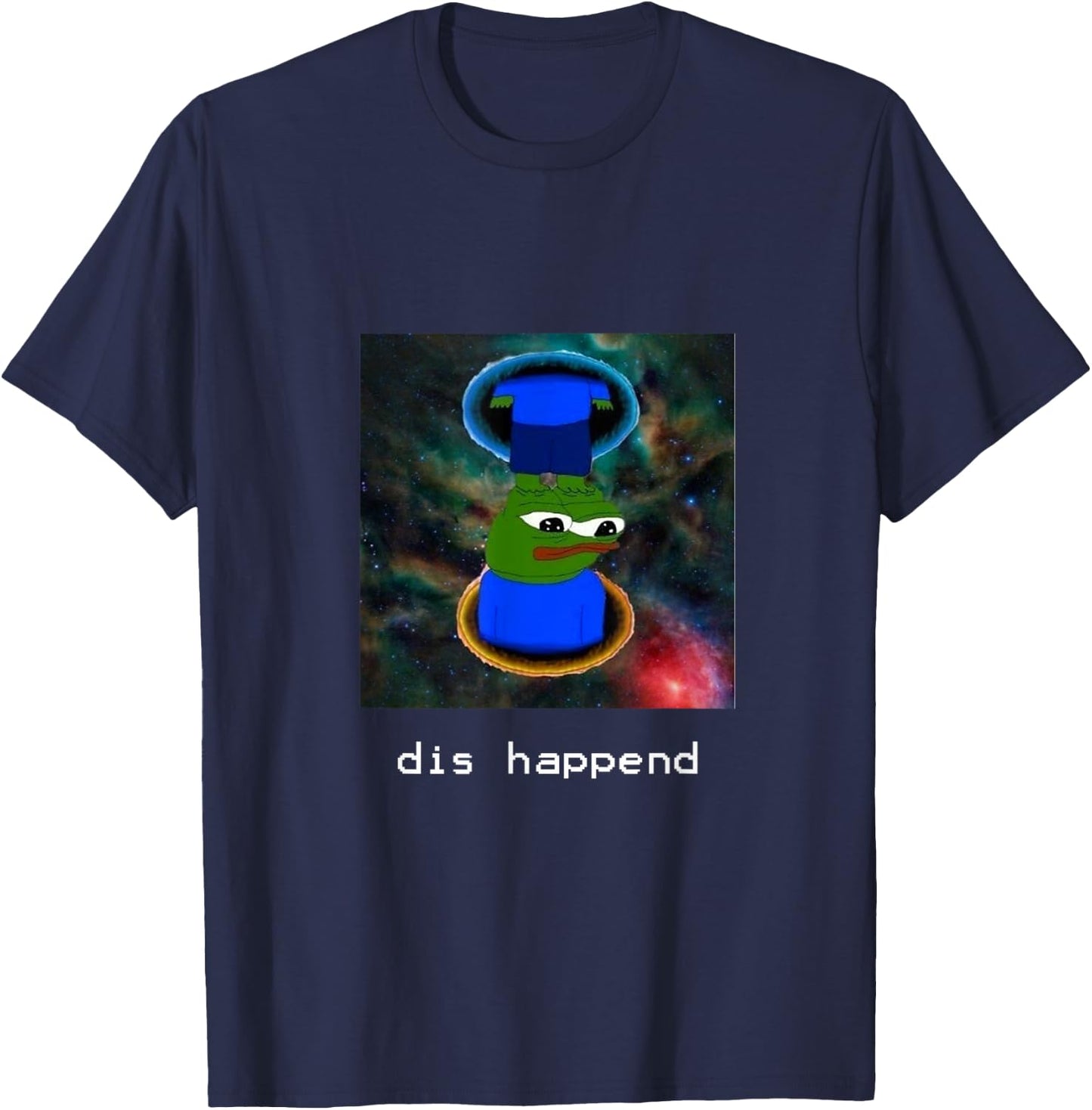 Apu Dis Happend T-Shirt - T-Shirt | Navy