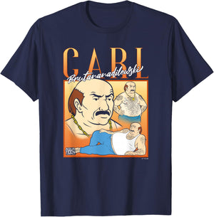 Aqua Teen Hunger Force Carl Brutananadilewski 90's Album T-Shirt - T-Shirt | Navy
