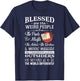 The Writers Actors Blessed Are The Weird People T-Shirt - T-Shirt | Navy