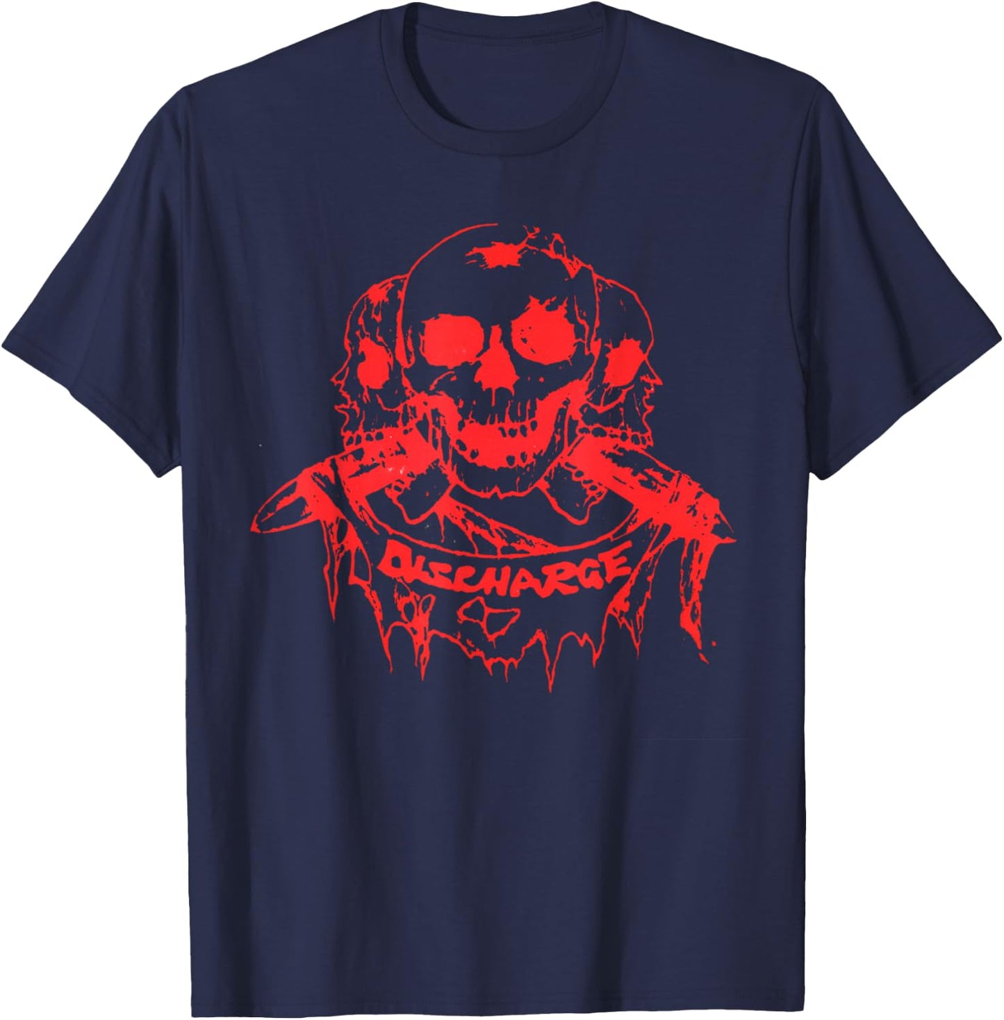Discharge - Born To Die - Official Merchandise T-Shirt - T-Shirt | Navy