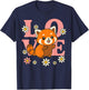 Red Panda Love T-Shirt - T-Shirt | Navy