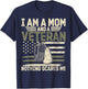 Female Veteran Veteran's Day Women Veteran Soldier Patriotic T-Shirt - T-Shirt | Navy