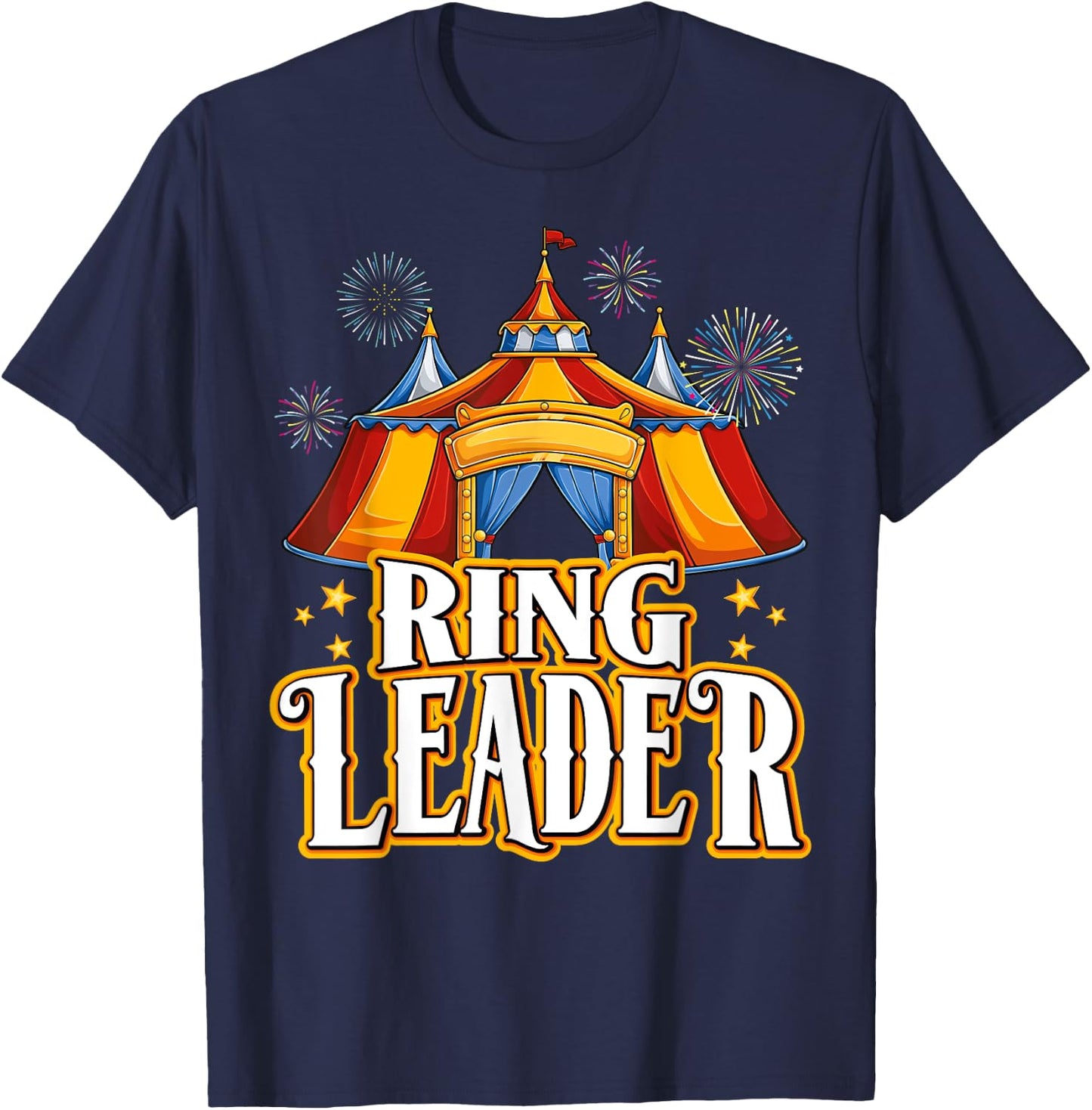 Circus ringleader Carnival Crew Party themed kids boys girls T-Shirt - T-Shirt | Navy