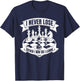 I Never Lose Chess Player Funny Chess Pieces Game Chessboard T-Shirt - T-Shirt | Navy
